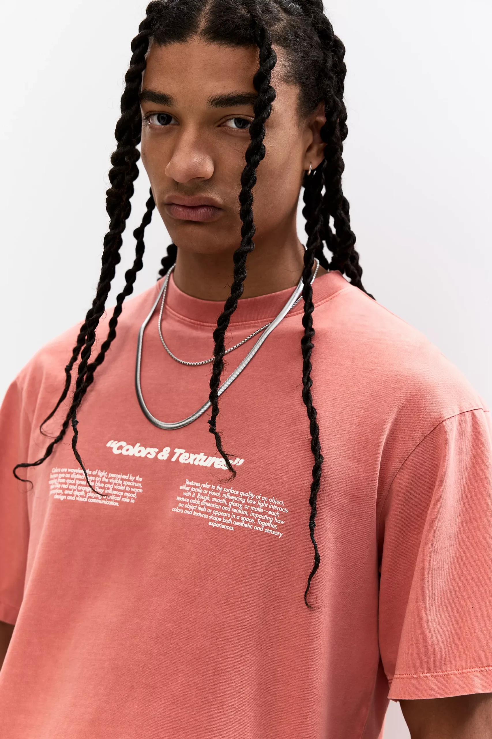 Fruit graphic T-shirt with slogan - Image 3