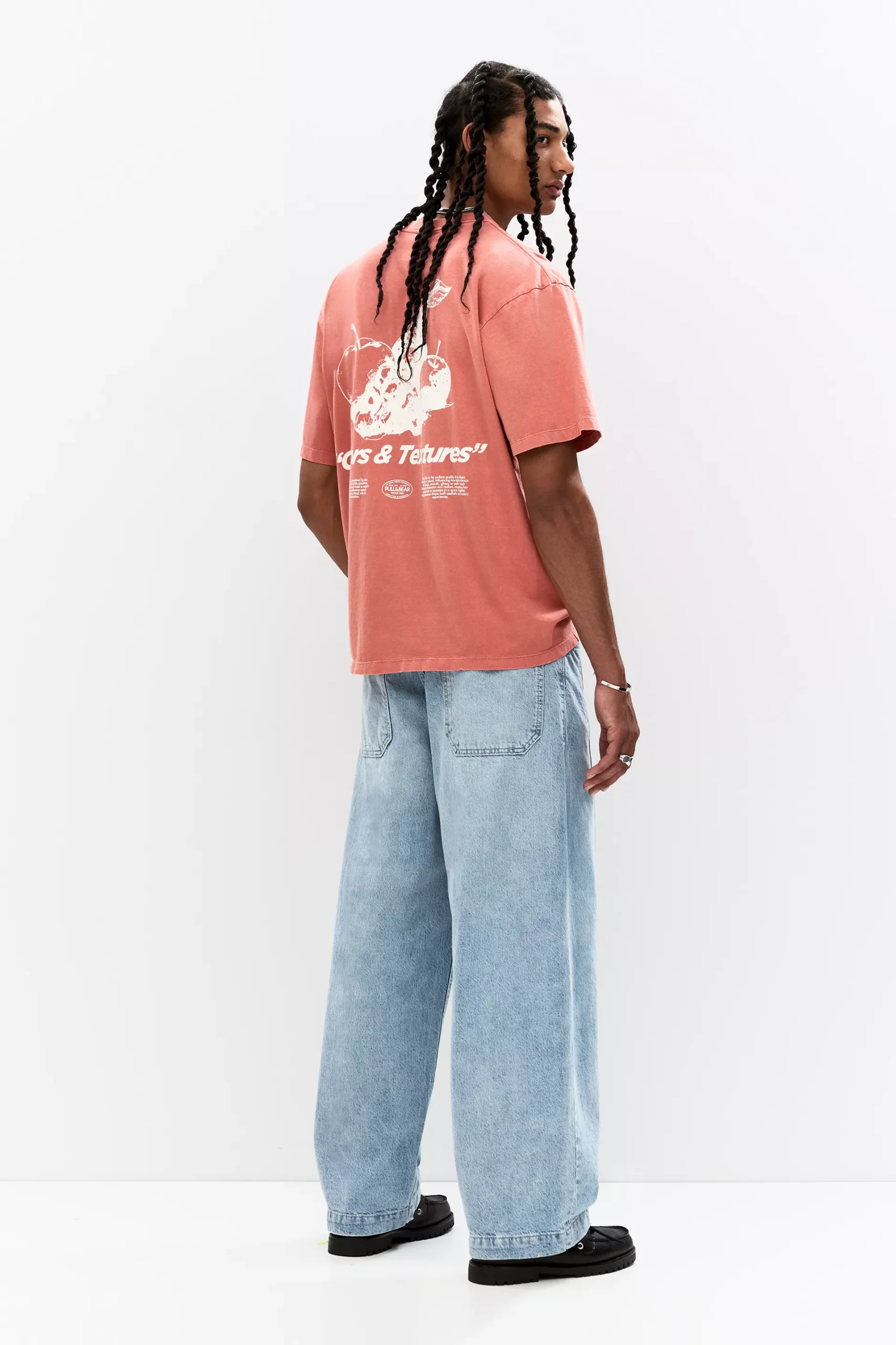 Fruit graphic T-shirt with slogan - Image 4