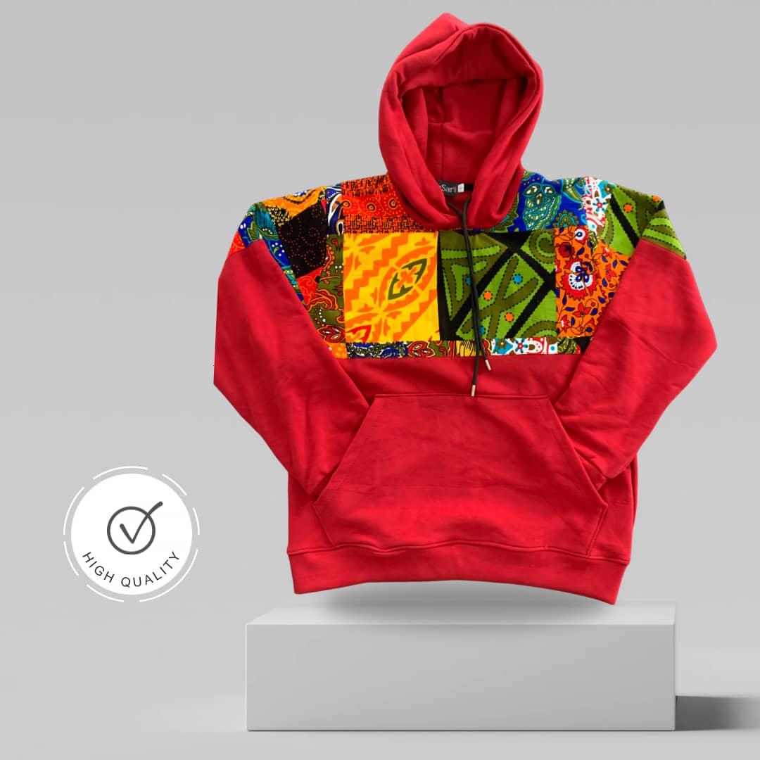 Red Luxe Hoodie - Image 2