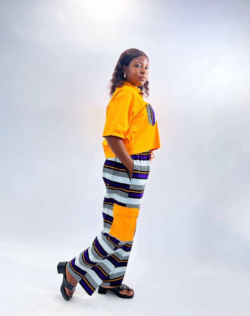 Ankara Crop Top and Pants