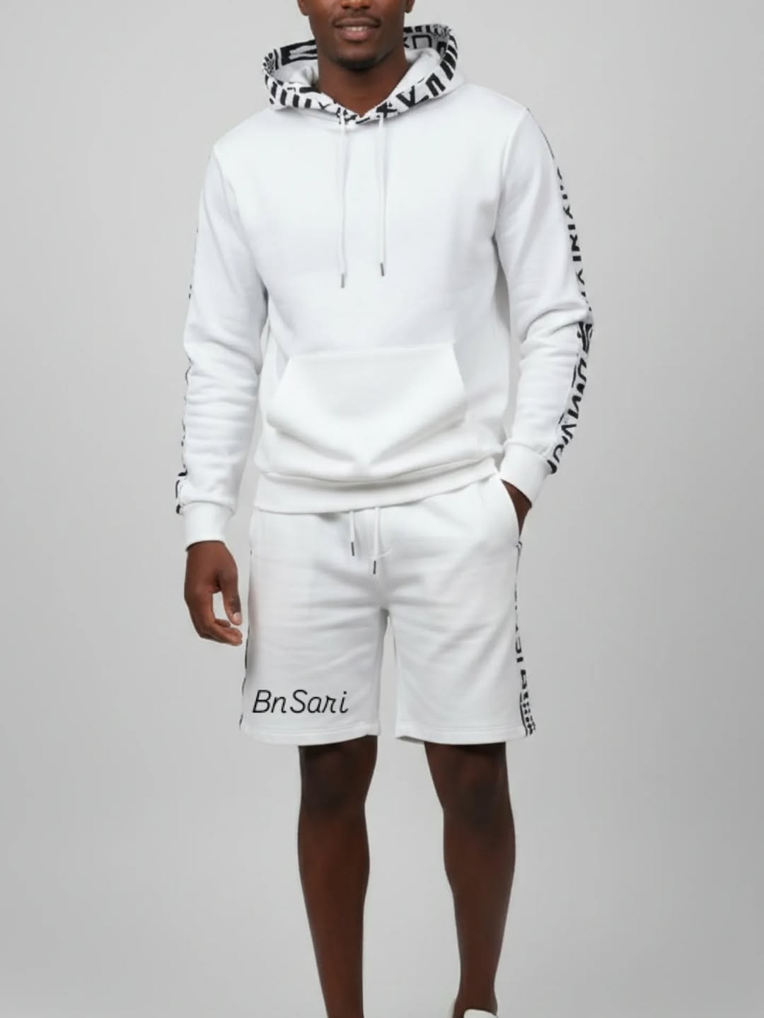 AfroVibe Urban Set in White 🤍 (Unisex fits) - Image 3