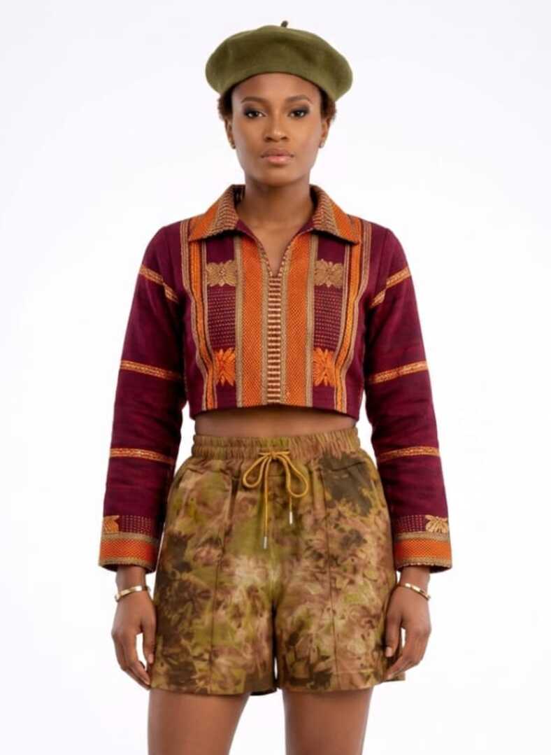 BnSari Adire Shorts